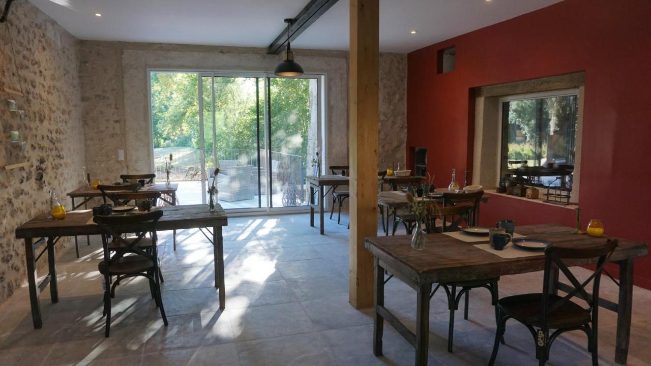 Le Moulin De Moquesouris - Chambres D'Hotes Et Table D'Hote Nazelles-Negron Eksteriør bilde